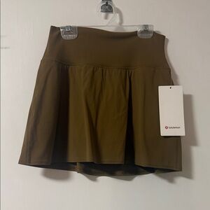 NWT Lululemon Align high rise skirt, size 8- color Allspice